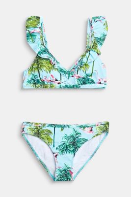 Esprit Wattierter BustierBikini mit Volants im Online Shop kaufen