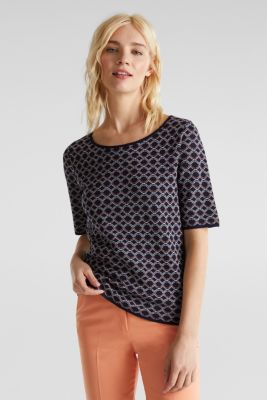 Esprit Trui met korte mouwen en grafisch motief kopen in de online shop
