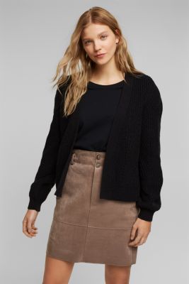 edc Pointellecardigan med bomuld i Esprits