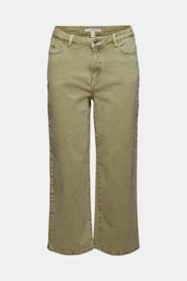 Esprit Stretch Hose Mit Weitem Bein Organic Cotton In Unserem Online Shop