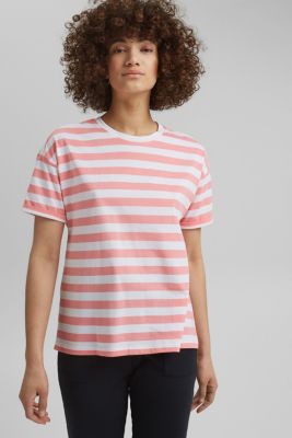 Striped T-shirt made of 100% organic cotton