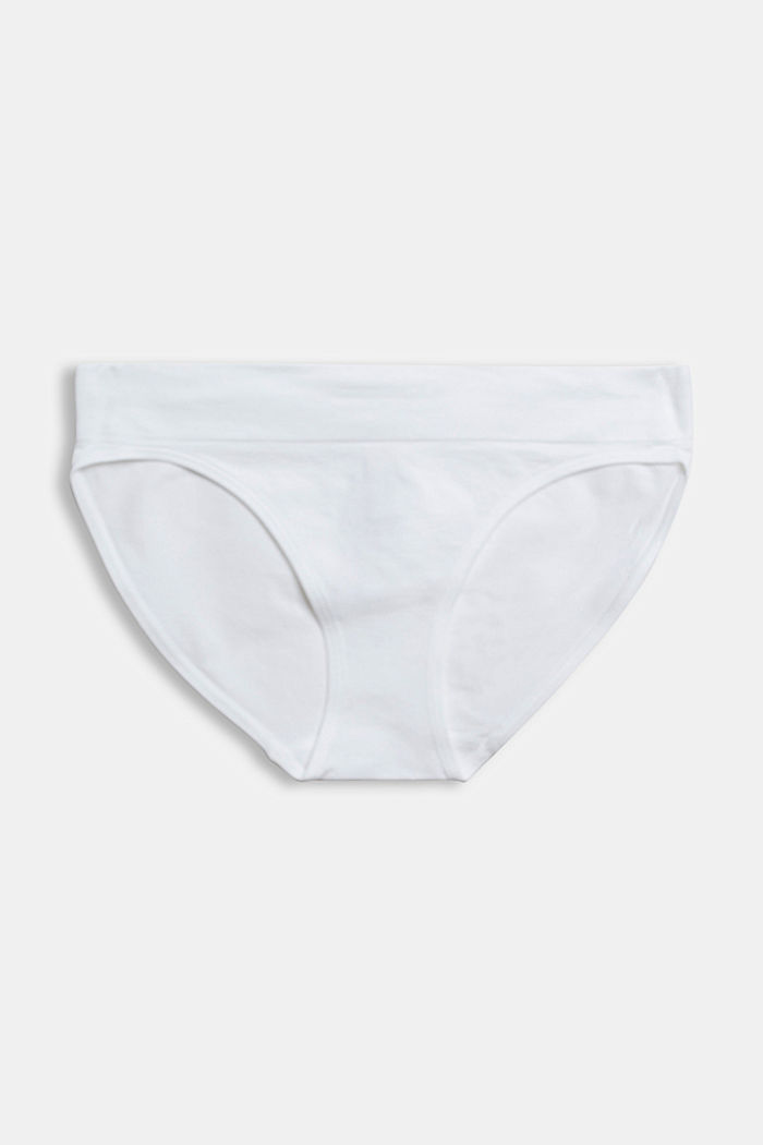 Soft, comfortable hipster briefs, OFF WHITE, overview