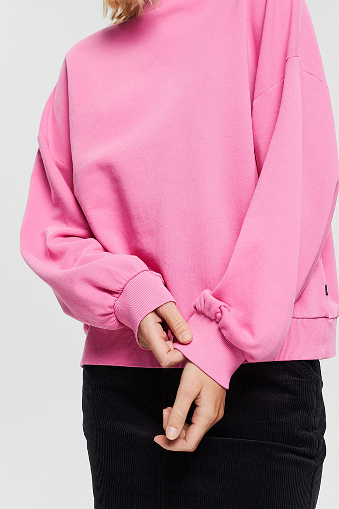 Blended cotton sweatshirt, PINK, detail image number 2