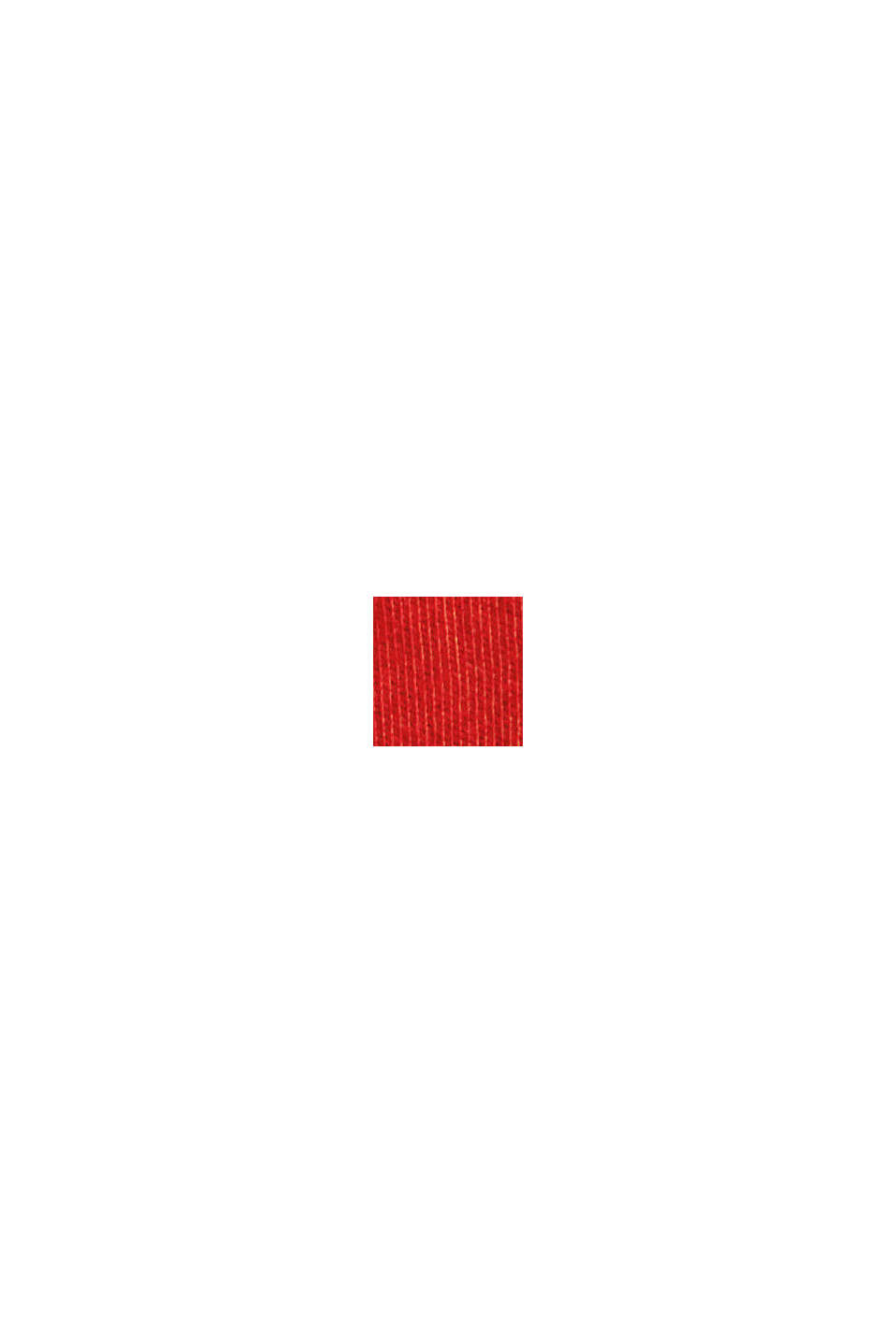 Maglia in jersey con scritta stampata, RED ORANGE, swatch