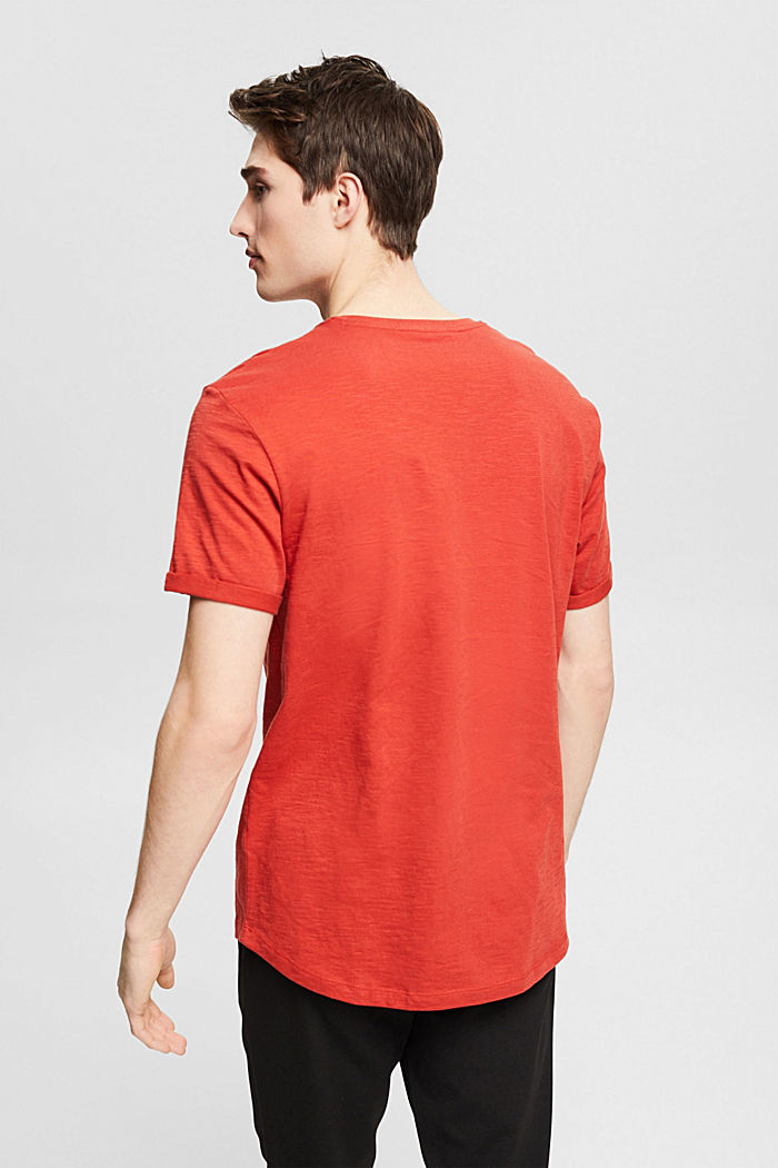 T-Shirts, RED ORANGE, detail image number 3