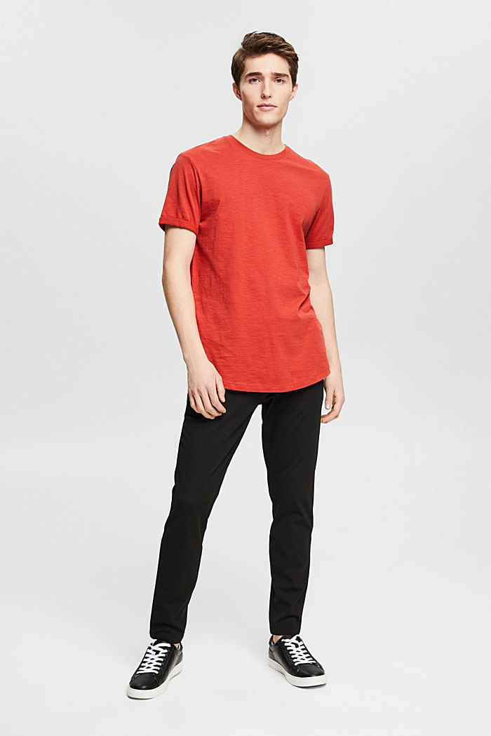T-Shirts, RED ORANGE, detail image number 7