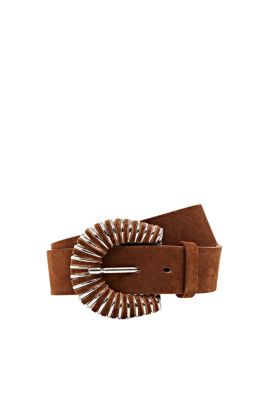 ESPRIT Ceinture en cuir à grosse boucle