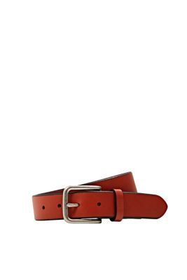 ESPRIT En cuir : la ceinture à boucle rectangulaire