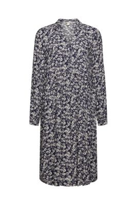 ESPRIT Robe imprimée en LENZING™ ECOVERO™