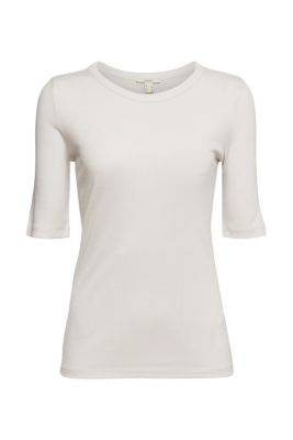ESPRIT En TENCEL™ : le t-shirt côtelé