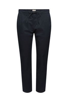 ESPRIT Pantalon raccourci à teneur en coton biologique et COOLMAX®
