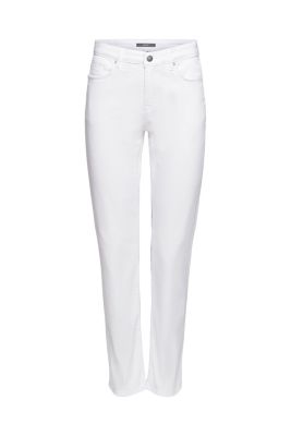 ESPRIT Pantalon en coton à teneur en stretch