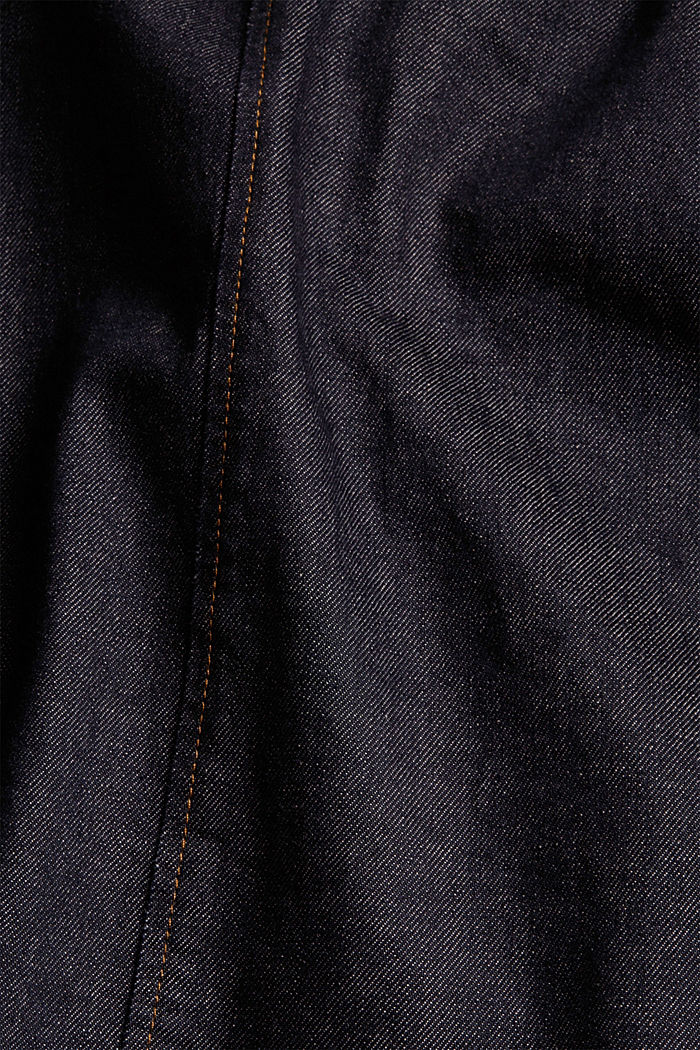 Jackets outdoor denim, BLUE DARK WASHED, detail image number 5