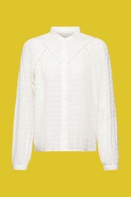 Embroidered blouse, OFF WHITE, detail-asia image number 6