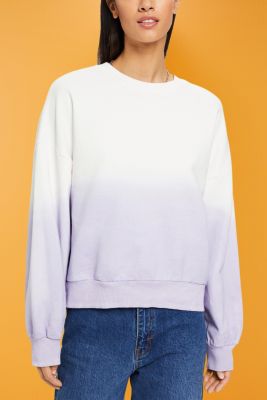 Oversized ombre sweatshirt
