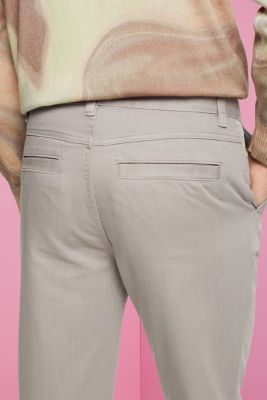 Loose tapered fit cotton trousers, LIGHT GREY, detail-asia image number 4