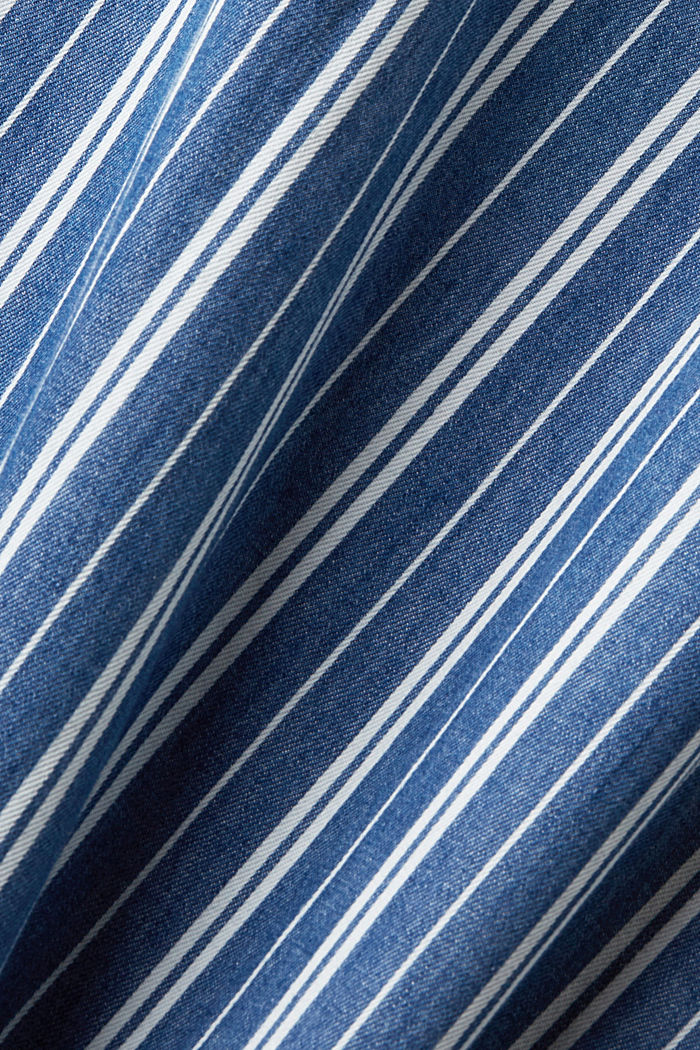 條紋修身牛仔恤衫, ICE/BLUE, detail-asia image number 5