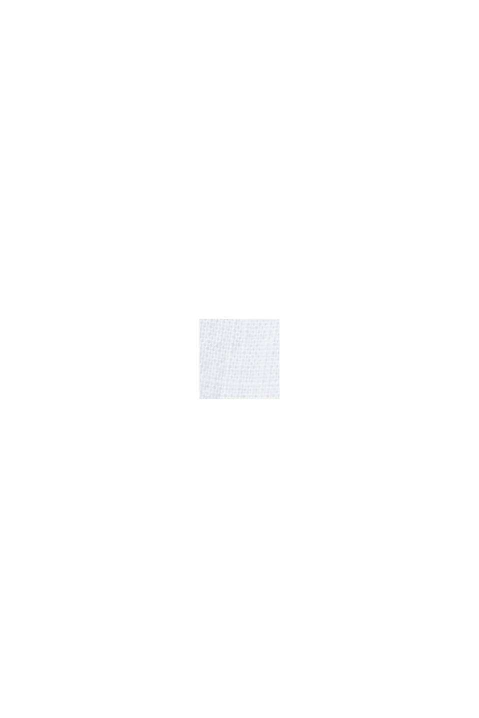 Slub cotton shirt with lunar dot pattern, WHITE, swatch
