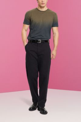 투톤 페이드 다이드 티셔츠, KHAKI GREEN, detail-asia image number 4