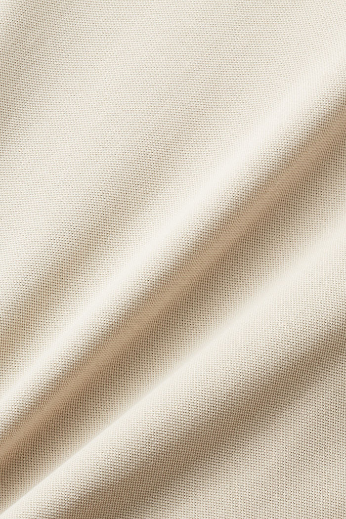투톤 폴로 셔츠, LIGHT TAUPE, detail-asia image number 4