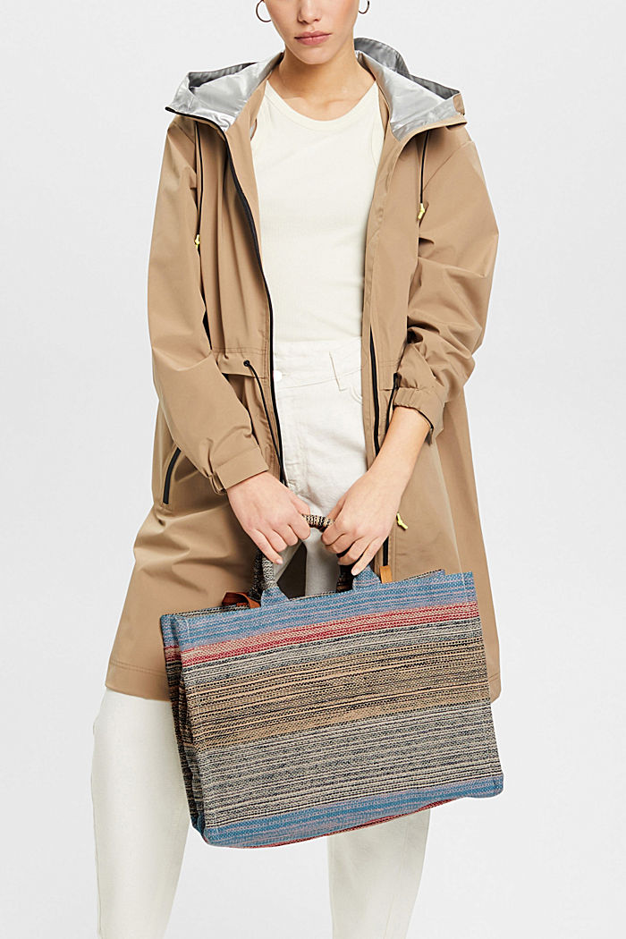 Shopper bag in multi-coloured design