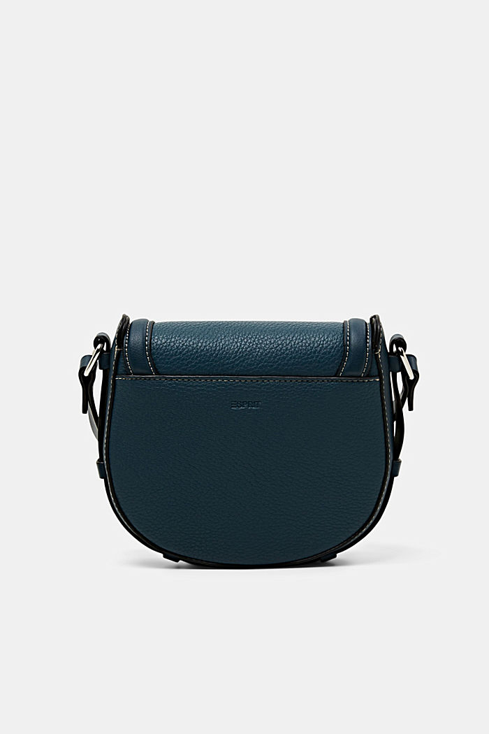 Faux leather cross body bag, TEAL GREEN, detail-asia image number 2