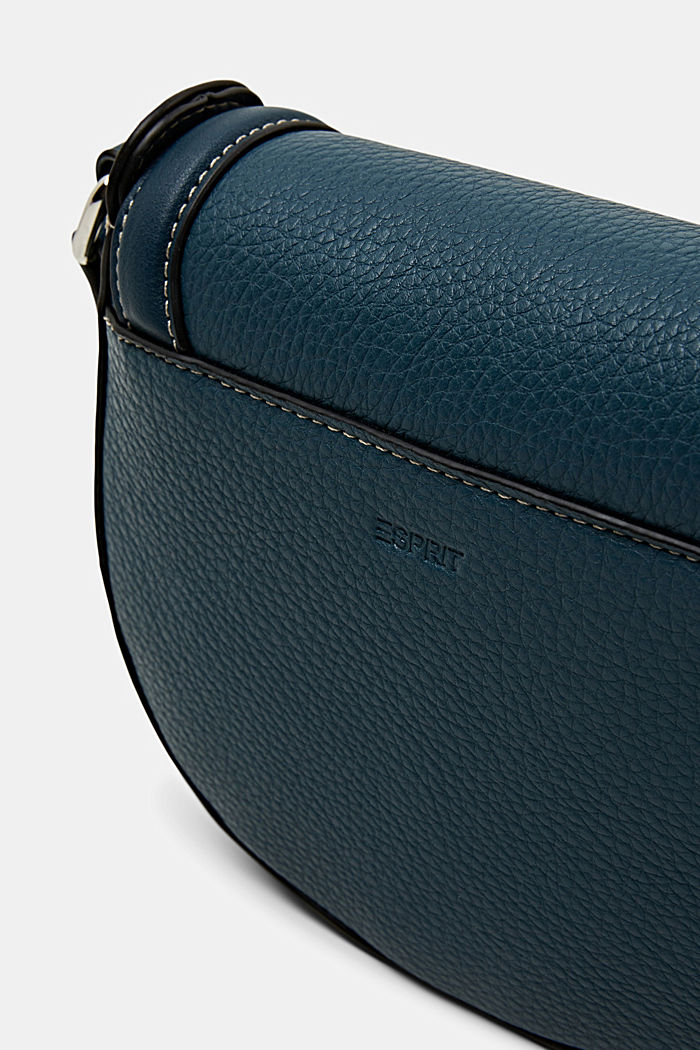Faux leather cross body bag, TEAL GREEN, detail-asia image number 1