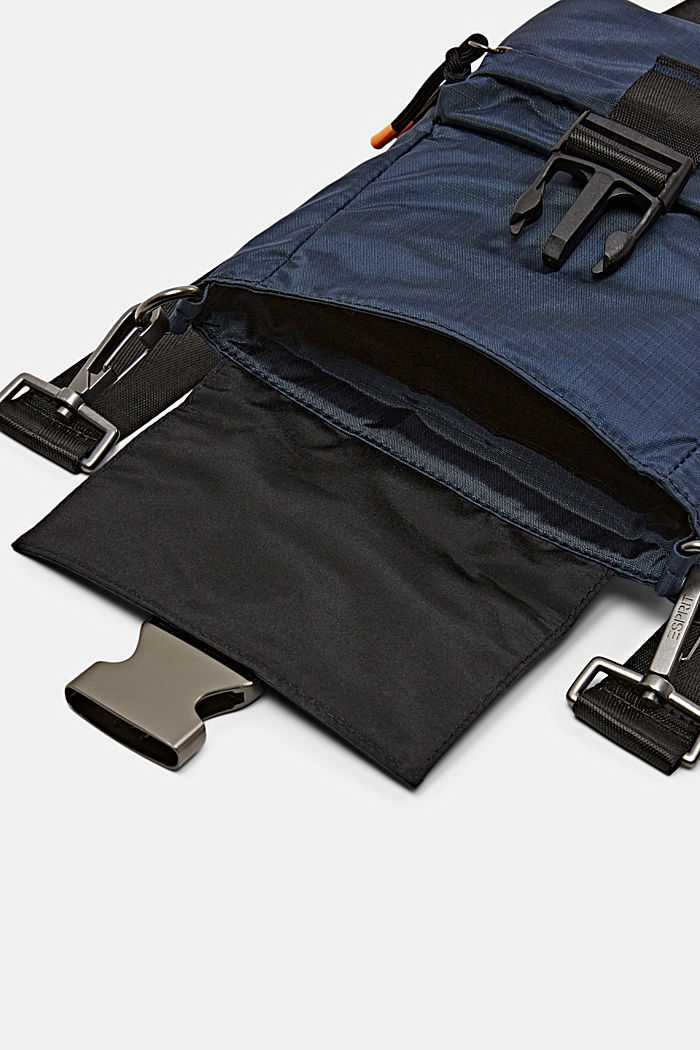 Ripstop shoulder bag, PETROL BLUE, detail-asia image number 3