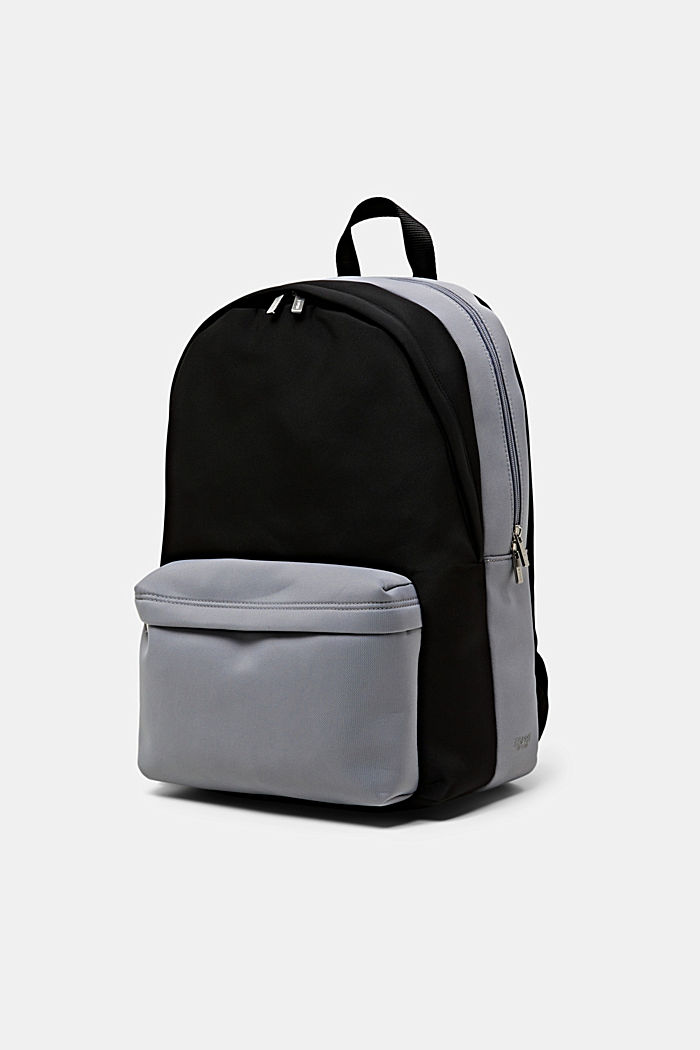 Two-coloured backpack, LIGHT GUNMETAL, detail-asia image number 2