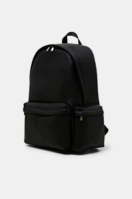 Shop the Latest in Men's Fashion Faux leather backpack ESPRIT Hong