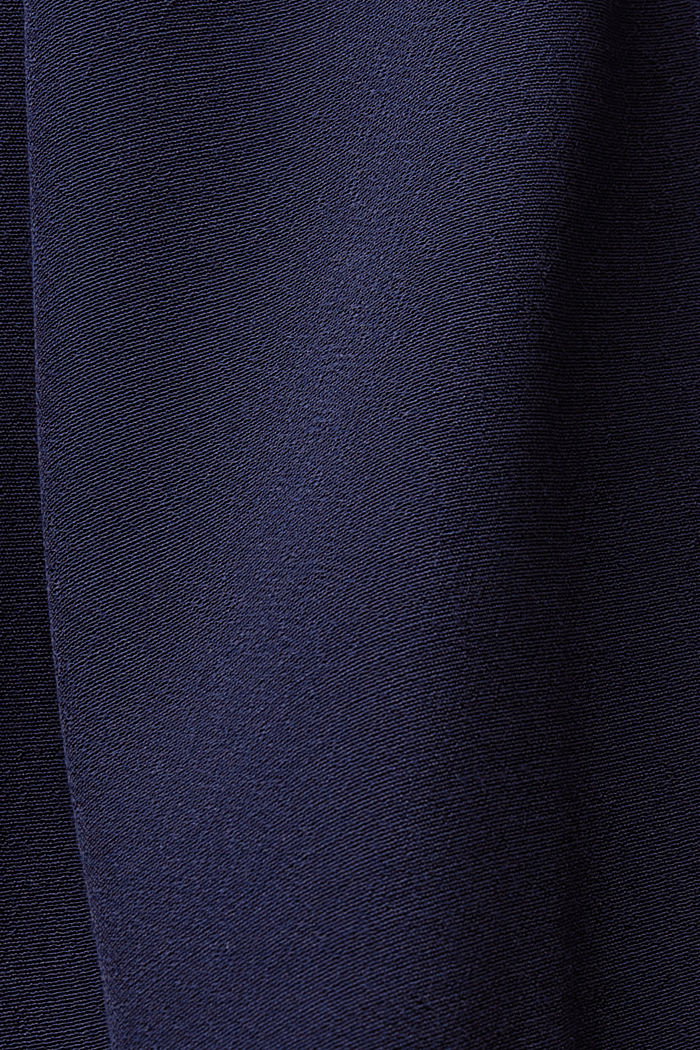 ‌柔美恤衫式連身裙, 海軍藍, detail-asia image number 4
