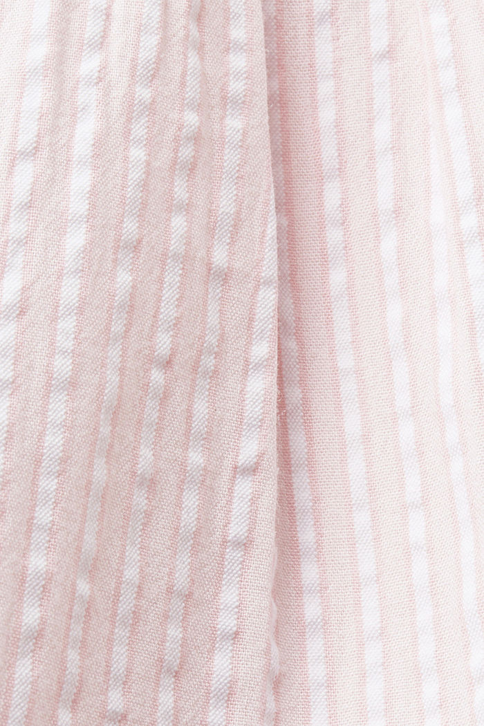 Tiered Button Front Maxi Dress, LIGHT PINK, detail-asia image number 5