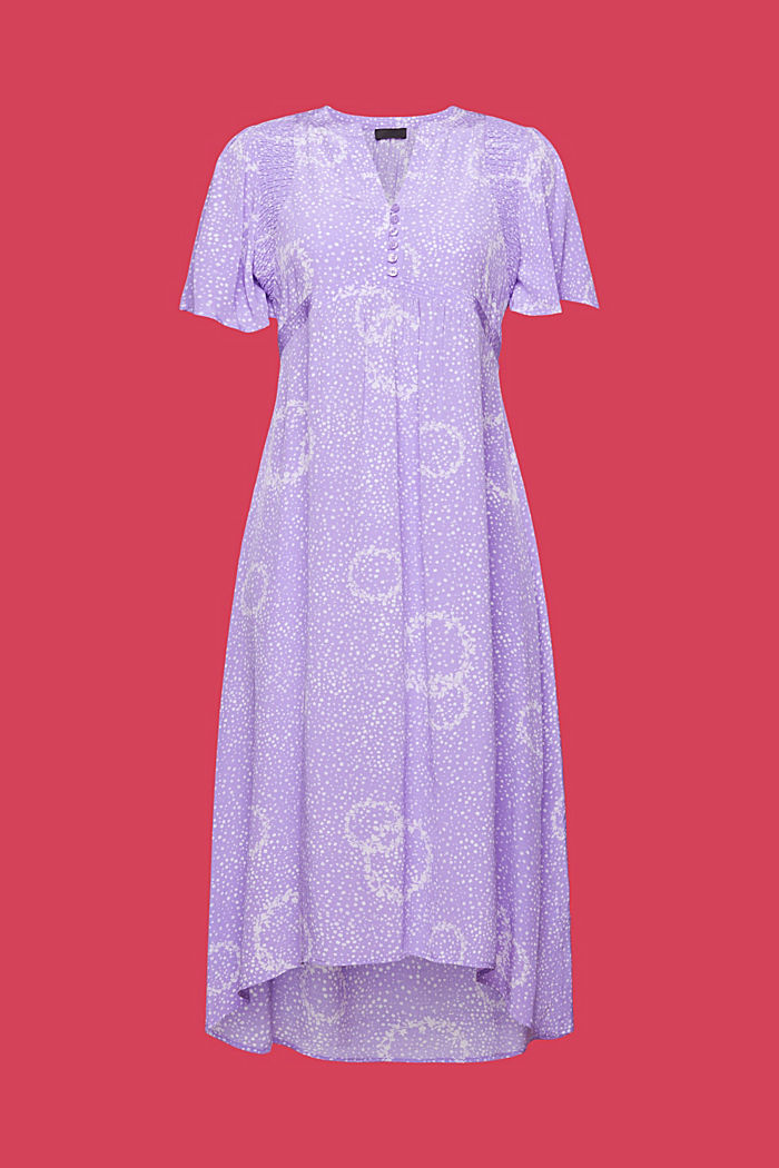 ‌繫帶中長款連身裙, 紫色, detail-asia image number 6