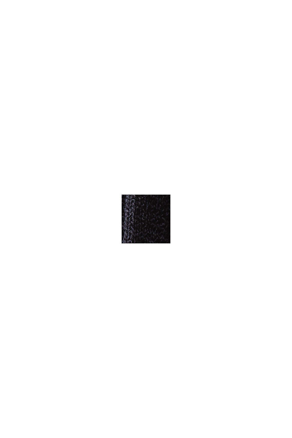 Mockneck pleated midi dress with short-sleeves, BLACK, swatch