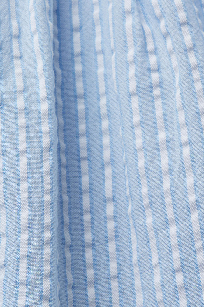 紋理短袖女裝恤衫, LIGHT BLUE, detail-asia image number 5