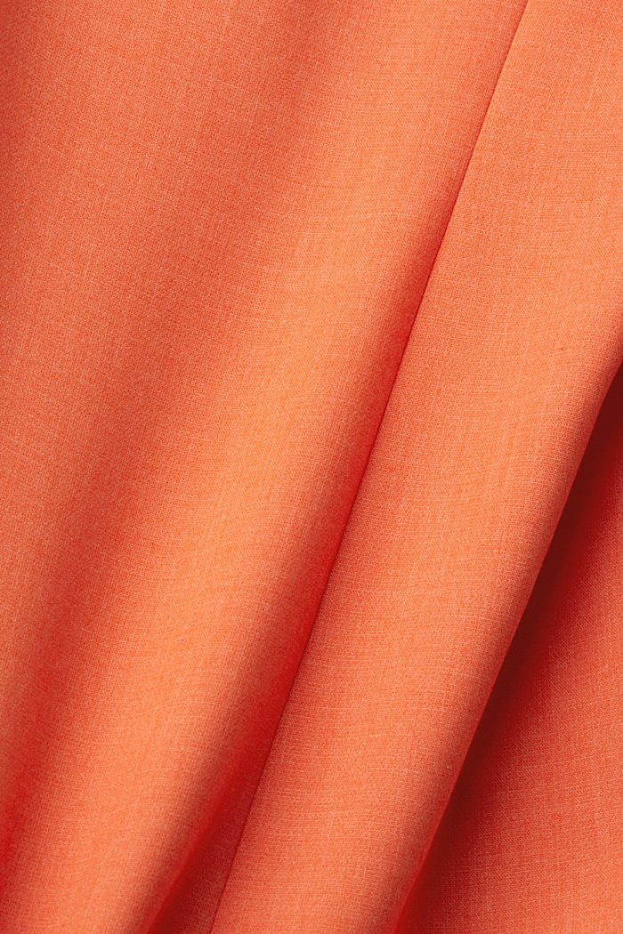 超大廓形雙排扣西裝外套, 橙紅色, detail-asia image number 4