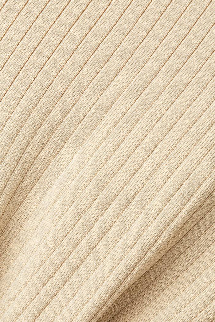 圓領彩色色塊套頭毛衣, 米色, detail-asia image number 4