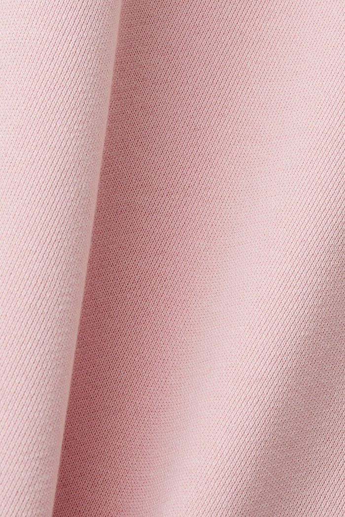 刺繡幾何心形圖案衛衣, 粉紅色, detail-asia image number 4