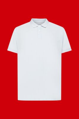 石洗效果棉質網眼布POLO衫