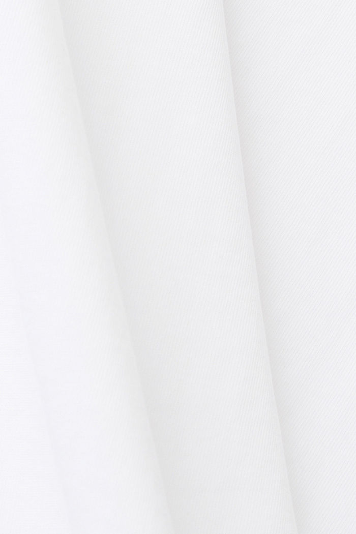 刺繡心形圖案有機棉T恤, 白色, detail-asia image number 5