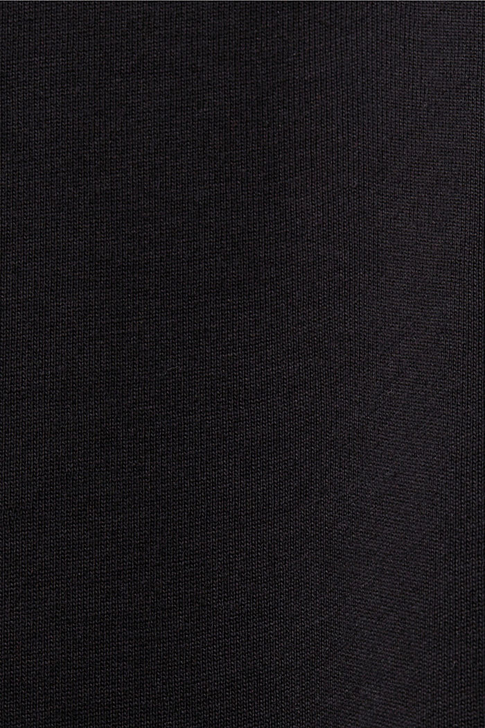 Geometric Print Organic Cotton T-Shirt, BLACK, detail-asia image number 5