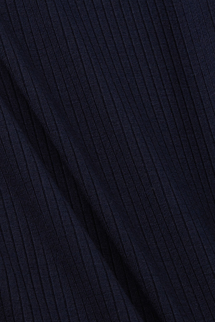 Ribbed tank top, NAVY, detail-asia image number 5