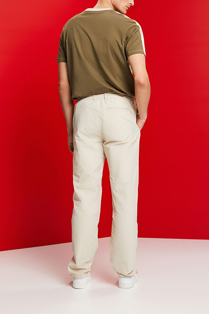 Jogger style trousers, LIGHT TAUPE, detail-asia image number 3