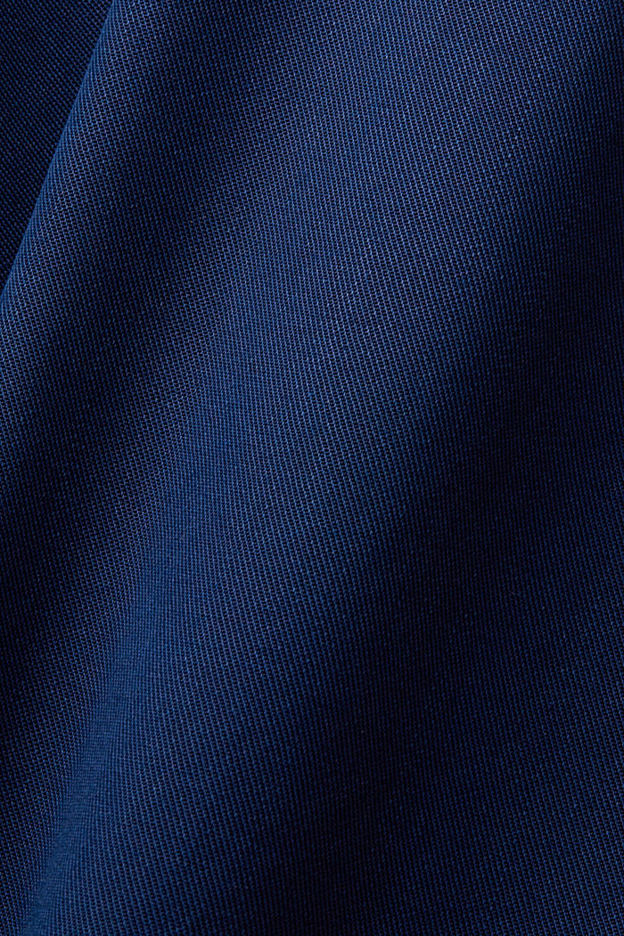 ‌流暢順滑的萊賽爾恤衫, 深藍色, detail-asia image number 4