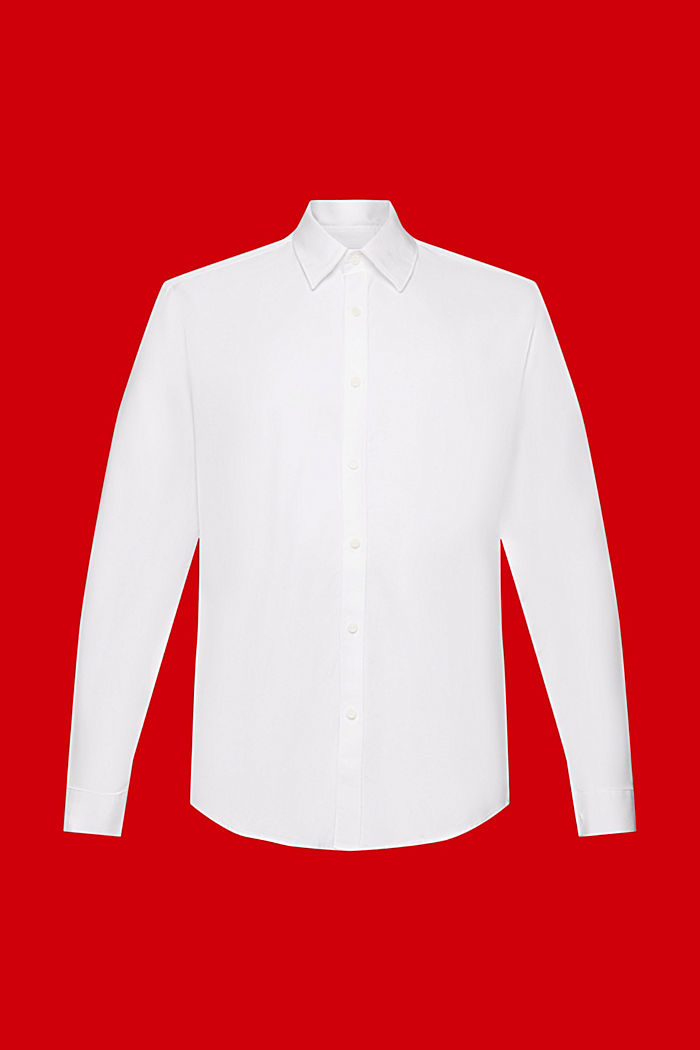 Slim fit shirt, WHITE, detail-asia image number 6