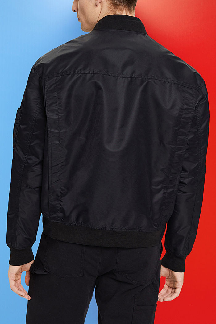 봄버 재킷, BLACK, detail-asia image number 3