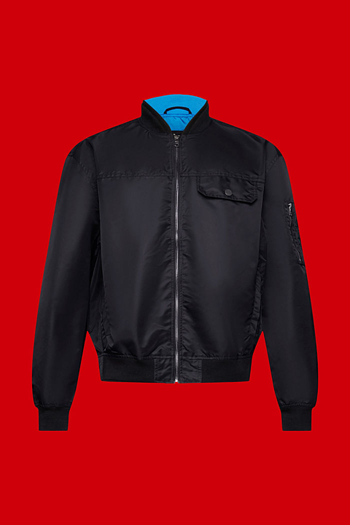 봄버 재킷, BLACK, detail-asia image number 6