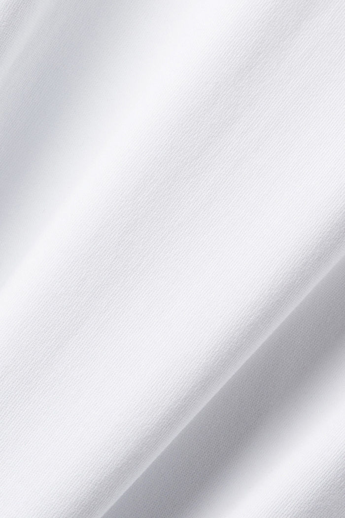Pima cotton polo shirt, WHITE, detail-asia image number 4