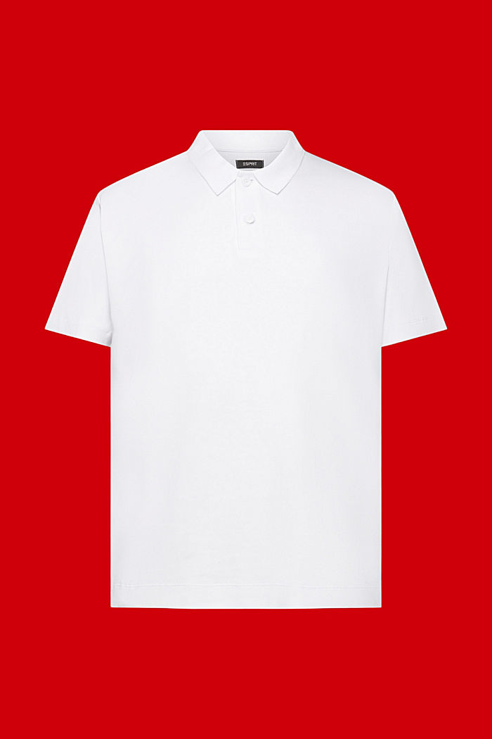 比馬棉POLO衫, 白色, detail-asia image number 5