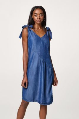 Esprit : Robe fluide en lyocell d'aspect denim à acheter ...